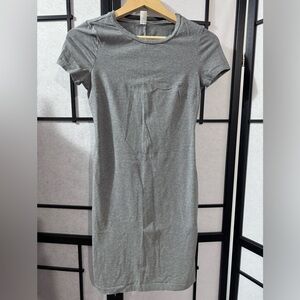 Old Navy Heather Gray T-Shirt Dress